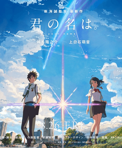 Your Name (2016) หลับตาฝัน ถึงชื่อเธอ